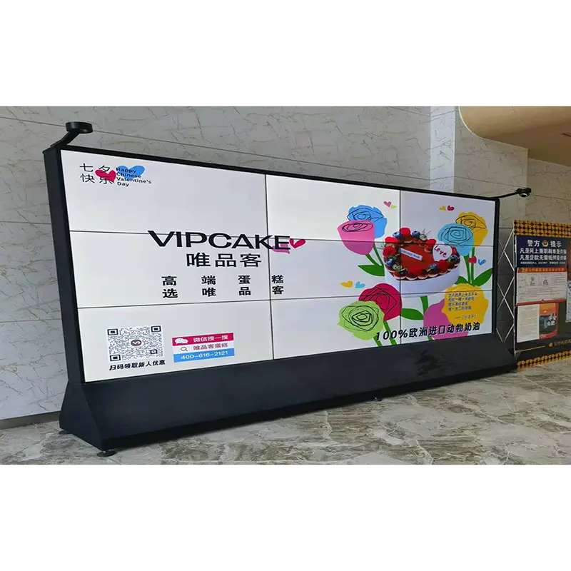 Support d'écran électronique mobile d'hôtel